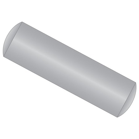 Heritage Industrial Standard Dowel Pin, 1 mm Nominal Dia, Stainless Steel, 1 PK DOWMS-010-003